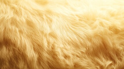 Aufkleber - Soft Golden Fur Texture Background Image