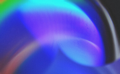 Wall Mural - chromatic light dispersion dreamy effect distorted light wave for abstract and technology grainy des