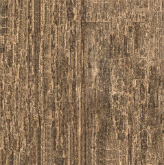 Wall Mural - Old abstract brown wooden panel with vertical stripes