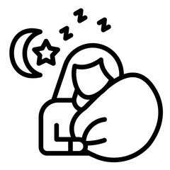 Sticker - Napping Icon