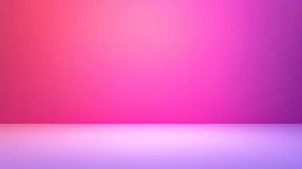 Poster - Vibrant abstract background with a smooth gradient of pink and purple hues.