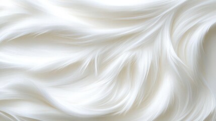Aufkleber - Detailed fur texture background showcasing natural fibers and soft appearance, perfect for backgrounds or animal-themed designs, isolated on white.