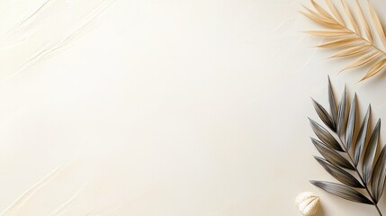 Poster - cream background with soft shading and light texture background, creating a clean, subtle feel, ideal for sophisticated designs, isolated on white.