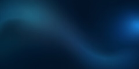 Poster - Abstract dark blue background with glowing light.