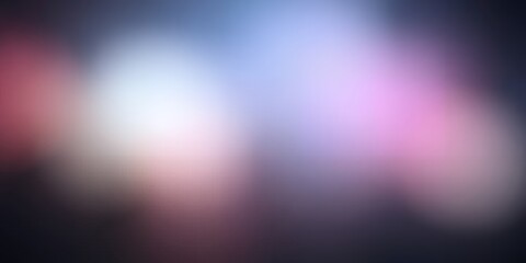 Poster - Blurred abstract background in shades of purple, pink, and blue.