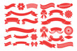 © Designbundle - Decorative Ribbon and Banner Collection - Vector Design Set, decorative Elements Pack - Ribbons, Bows, and Festive Accents