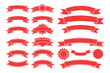 © Designbundle - Decorative Ribbon and Banner Collection - Vector Design Set, decorative Elements Pack - Ribbons, Bows, and Festive Accents