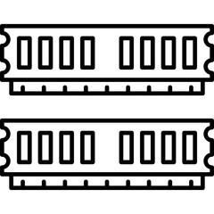 ram memory icon