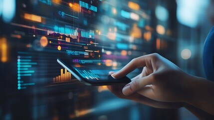 digital data analysis on a mobile phone