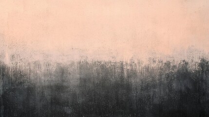 Poster - Pink and gray gradient wall showing signs of age and distress creates a dramatic background, perfect for adding depth and texture to any design project