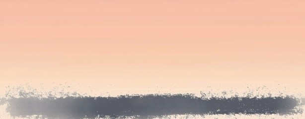 Poster - Peach and gray gradient background with a textured brush stroke for a modern, abstract look. Versatile for banners, posters, graphics, and more. Ideal for online and print projects