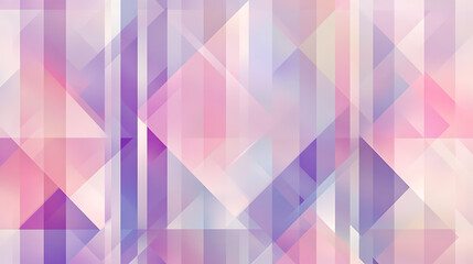 Leinwandbilder - Abstract light purple and pink geometric background with triangles squares lines and stripes gradient illustration