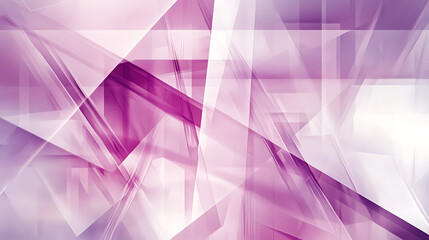 Aufkleber - Abstract light purple and pink geometric background with triangles squares lines and stripes gradient illustration