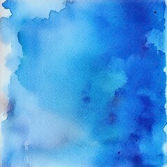 beautiful abstract watercolor background in various shades of blue with soft, blended textures perfe