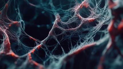 Intricate Spiderweb Texture