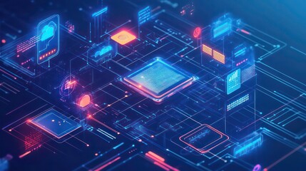 Poster - Edge Computing accelerates real-time data processing, cutting latency. Benefits: speed, efficiency. Challenges: security, device variety, system consistency.