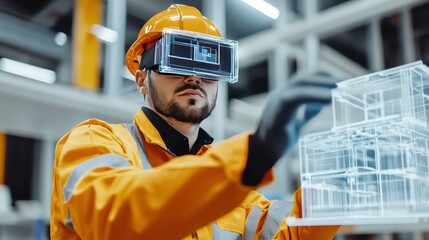 Poster - CuttingEdge Construction Expertly Assembling Prefabricated Components with Augmented Reality for Precision and Efficiency
