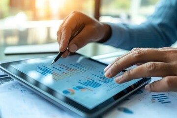 Poster - Analyzing Financial Data on a Tablet