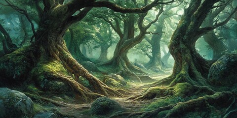 tree in the woods