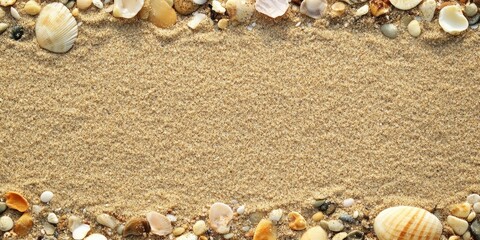 Fototapete - beach sand as a background texture