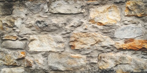 Aufkleber - Rustic grungy bohemian shabby chic stone wall texture, vintage aged retro background.