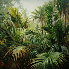 Wall Mural - Wild Jungle - tropical paradise