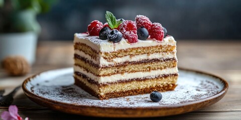 Poster - Homemade cakes and desserts