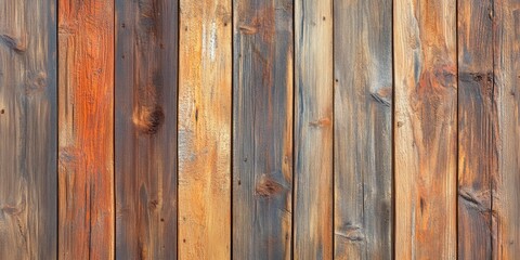 Leinwandbilder - Wood texture pattern or wooden background suitable for interior or exterior design, featuring copyspace for text or imagery.