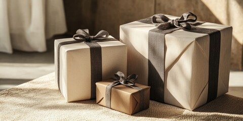Aufkleber - gift boxes