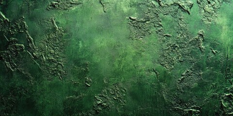 Poster - Green textured background