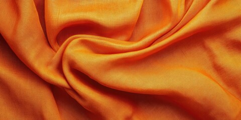 Aufkleber - Orange fabric texture background