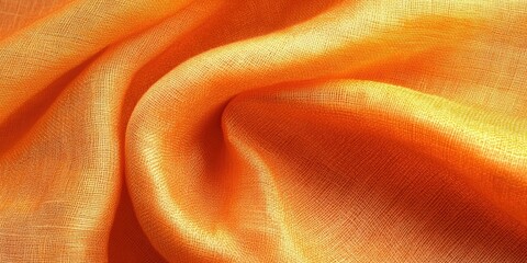 Aufkleber - Orange fabric texture background