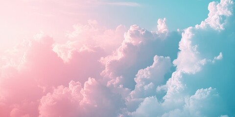 Aufkleber - Sky and clouds as the backdrop