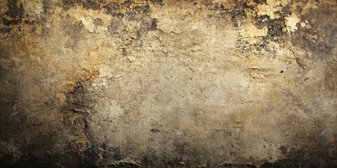 Aufkleber - Old rustic grunge wall texture backdrop with area for text or a photo.