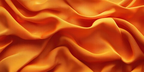 Aufkleber - Orange fabric texture background