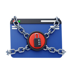 Aufkleber - 3D Ransomware Lockdown