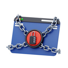 Aufkleber - 3D Ransomware Lockdown