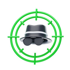 Aufkleber - 3D Targeted Spy Detection