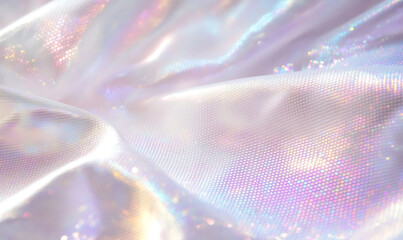 Wall Mural - abstract hologram foil texture background-generative ai