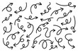 © lucky_xtian - Hand drawn Swirl Arrow Doodle Illustration