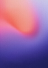 Poster - Fluid Gradient Design with Coral Pink, Magenta, Lavender, and Royal Purple – Abstract Background, Grainy Texture for Creative Projects, Web Design, and Posters