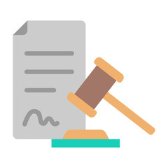 Poster - Legal Document Icon