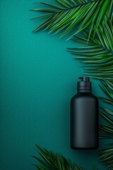 Poster - advertising mockup featuring a realistic product prototype, premium aesthetic, vibrant colors