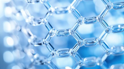 Poster - An extreme close-up of a hydrogen fuel cell stack, demonstrating clean energy conversion and zero-emission capabilities, Hydrogen energy technology style