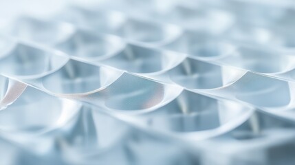Leinwandbilder - an extreme close-up of a metamaterial lens array, demonstrating advanced light manipulation for opti