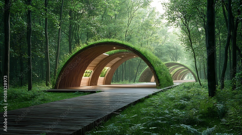 Harmonious Bamboo Domes Embracing Nature s Principles for Sustainable ...