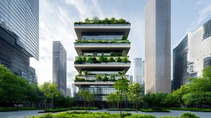 Poster - Sustainable Architecture Promoting Eco Friendly Construction Practices for a Greener Future with Energy Efficient Design Green Technology and Environmental Conservation Initiatives