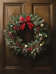 Wall Mural - christmas wreath