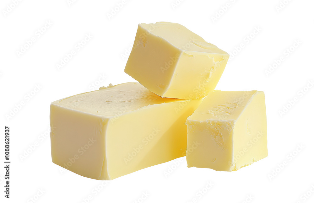 High-Quality PNG of Stick of butter, cut, isolated on transparent png ...