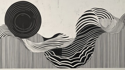 Poster - Lines are the building blocks of shapes, creating boundaries, connections, and divisions in design.